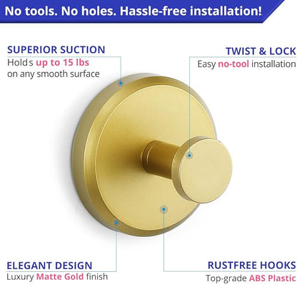 🎅2026 Upgraded Suction Cup Hooks